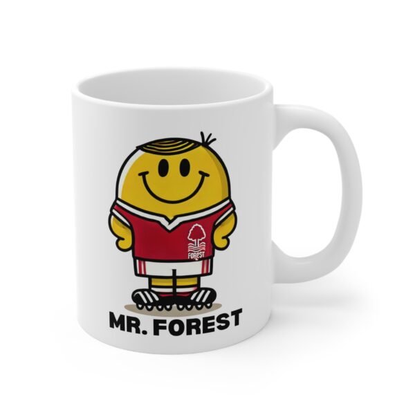 Mr. Forest Mug Mr. Men Style Gift Mug For Nottingham Forest Fans - Image 2