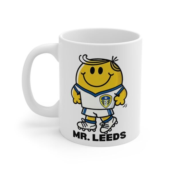 Leeds United Mr Men Mug Gift For Leeds Fans - Image 3