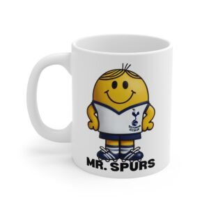 Mr. Spurs Mug Mr. Men Style Mug Gift For Tottenham Hotspur Fans