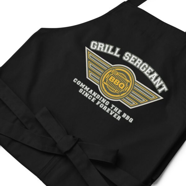 Grill Sergeant BBQ Apron Funny BBQ Gift Aprons For Him - Image 4