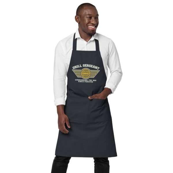 Grill Sergeant BBQ Apron Funny BBQ Gift Aprons For Him - Image 2