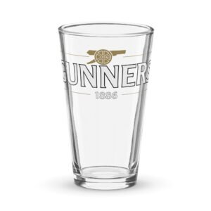 Arsenal Beer Glass Gunners