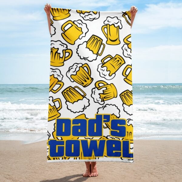 Dad’s Beach Towel – Beer Beach Towels For Dad