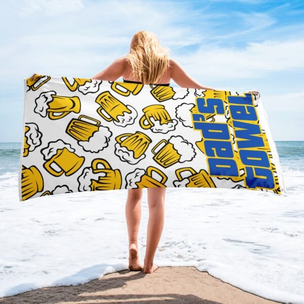 Dad’s Beach Towel – Beer Beach Towels For Dad - Image 6