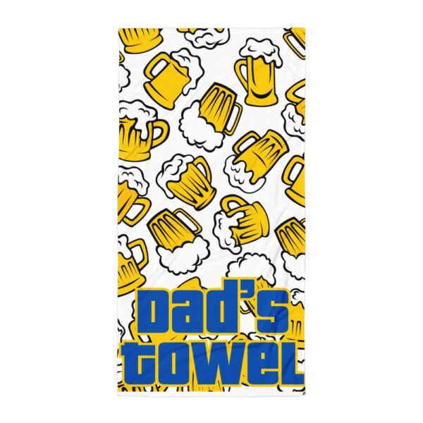 Dad’s Beach Towel – Beer Beach Towels For Dad - Image 2