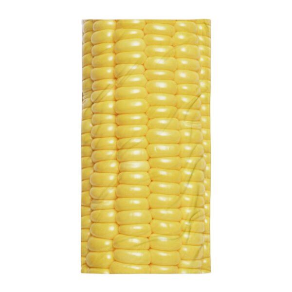 Sweetcorn Beach Towel – Corn On The Cob Towel - Image 2