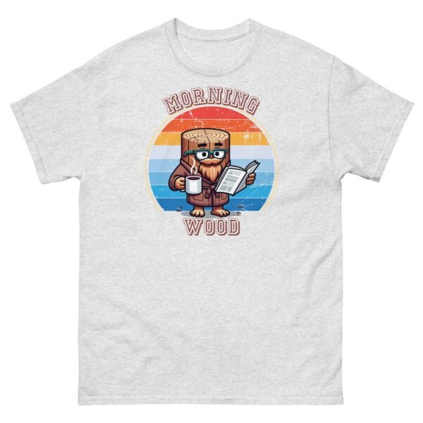 Morning Wood T-shirt Funny Gift for Him Tee - Image 17