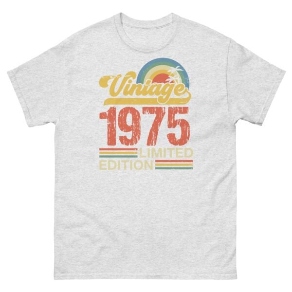 Vintage 1975 T-shirt Limited Edition 50th Birthday T shirt - Image 16