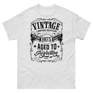 Vintage 1975 T-shirt Aged To Perfection 50th Birthday T shirt