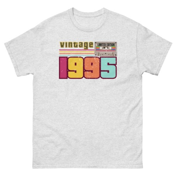 Vintage 1995 Cassette Tape Limited Edition 30th Birthday T-shirt - Image 16
