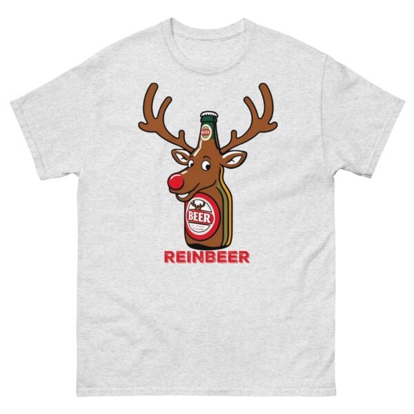 Beer Drinker Funny Christmas T-shirt Reinbeer - Image 17