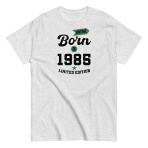 Born in 1985 Birthday T-shirt Vintage Birth Year 1985
