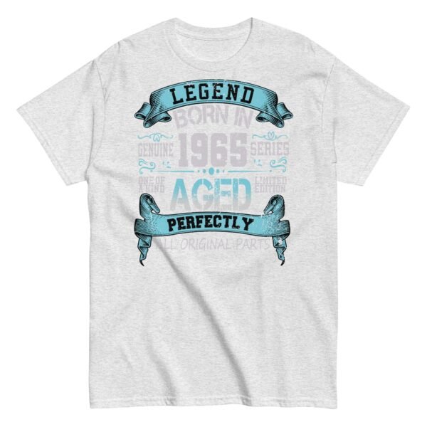 1965 Birthday Year Gift T-shirt 1965 Legend Aged Perfectly - Image 16