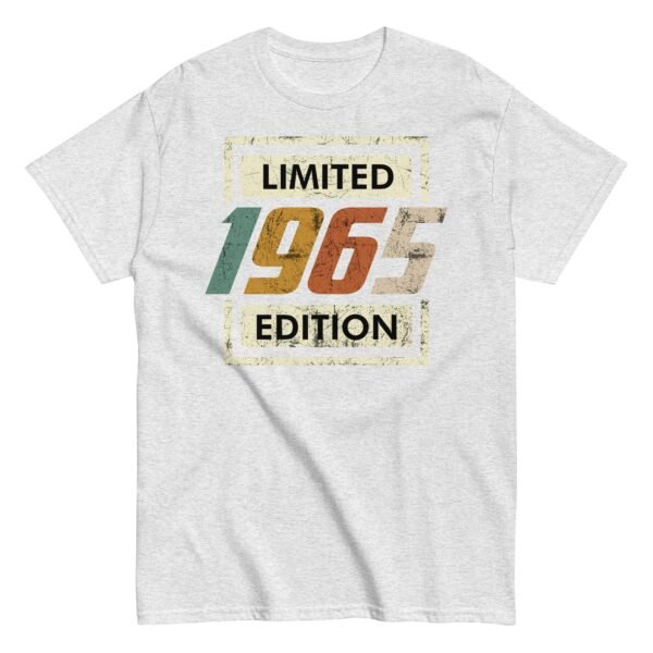 1965 Birthday Year Gift T-shirt Born In 1965 Limited Edition T-shirt - Image 16