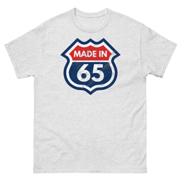 1965 Birthday T-Shirt Gift Made in 65 US Route Sign - Image 16