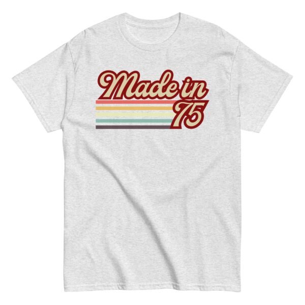1975 Birthday Gift T-shirt Made in 75 - Image 16