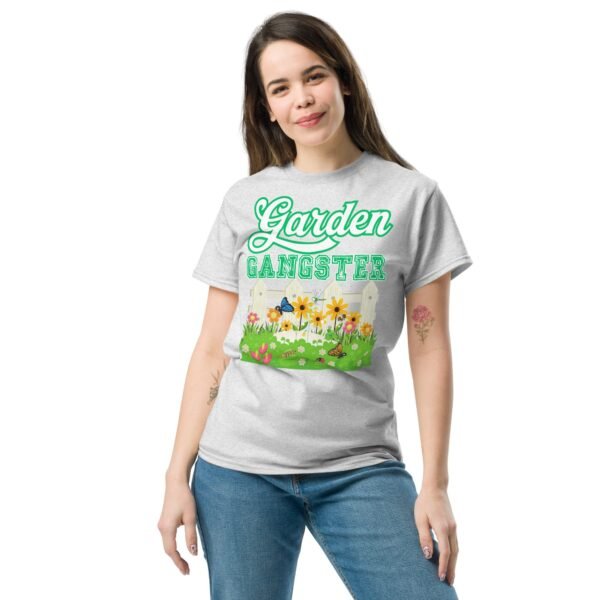 Garden Gangster T-Shirt Gift For Gardeners - Image 3