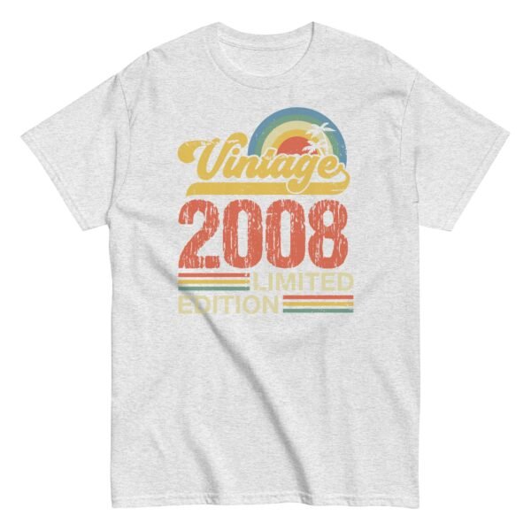 2008 Vintage Birthday T-shirt Limited Edition Birthday T Shirt - Image 15