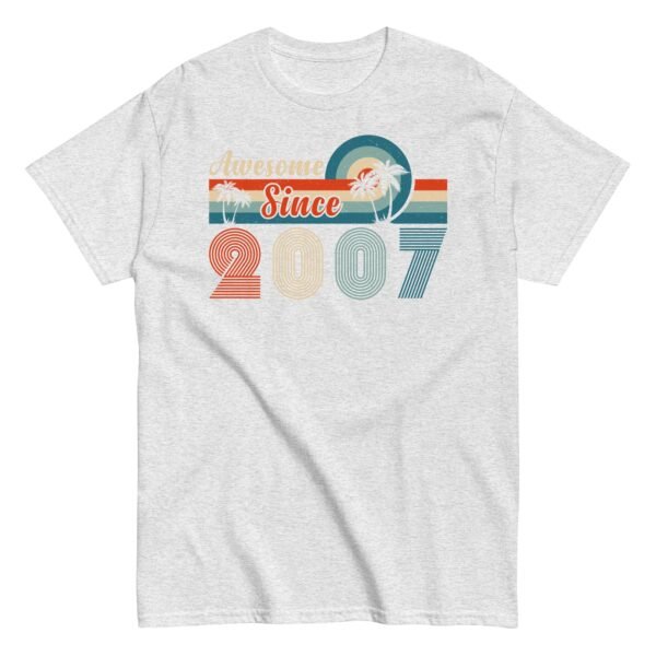 Awesome Since 2007 Birthday T-shirt Gift Idea - Image 14