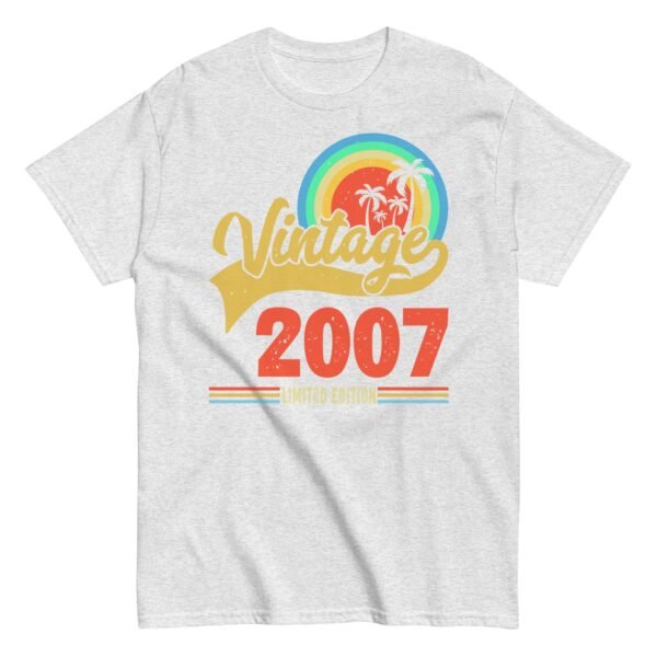 Vintage 2007 Limited Edition Birthday T-shirt Gifts - Image 16