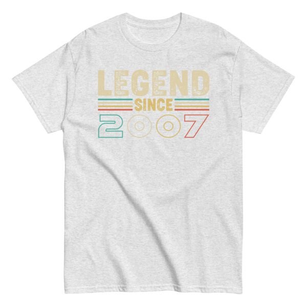 Legend Since 2007 T-shirts 18th Birthday Gifts - Image 16
