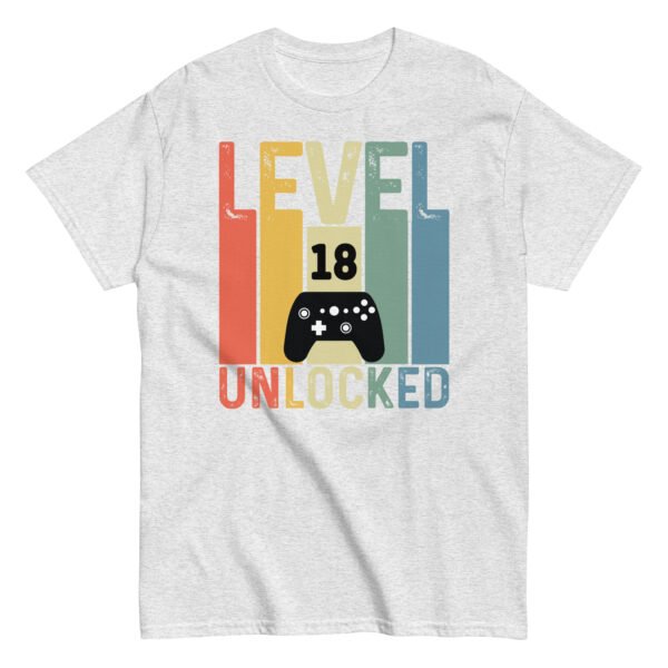Level 18 Unlocked – 18th Birthday T-shirts for Gamers - Image 14