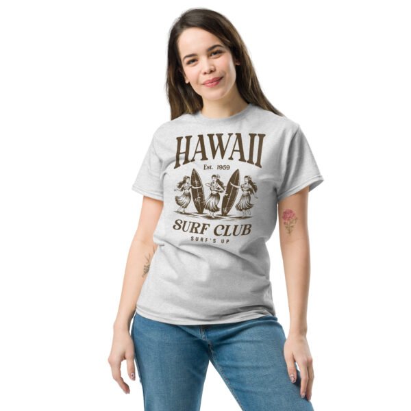 Retro Summer Hawaii Surf Club T-shirt - Image 3