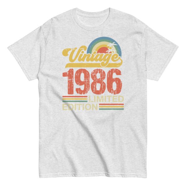 Vintage 1986 Limited Edition T-shirt 86 Birthday Gift - Image 16