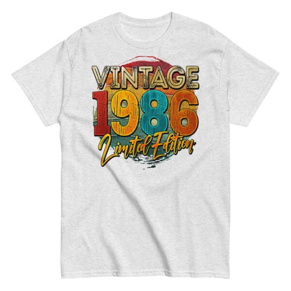 Vintage 1986 Limited Edition Birthday 86 T-shirt - Image 16