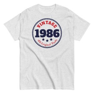 Vintage 1986 All Original Parts Retro T-shirt