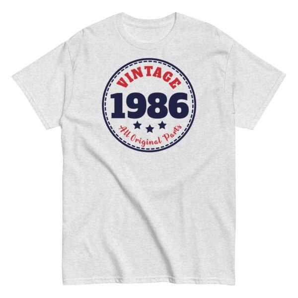 Vintage 1986 All Original Parts Retro T-shirt