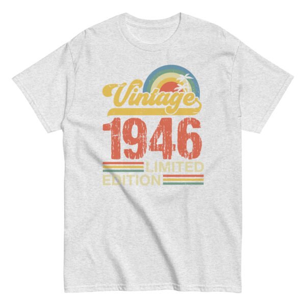 Vintage 1946 Birthday T-shirt Limited Edition Retro Gift - Image 10