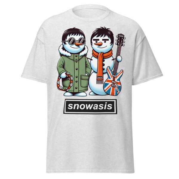 Snowasis Oasis Christmas T-shirt  Liam & Noel Gallagher Tshirt - Image 16