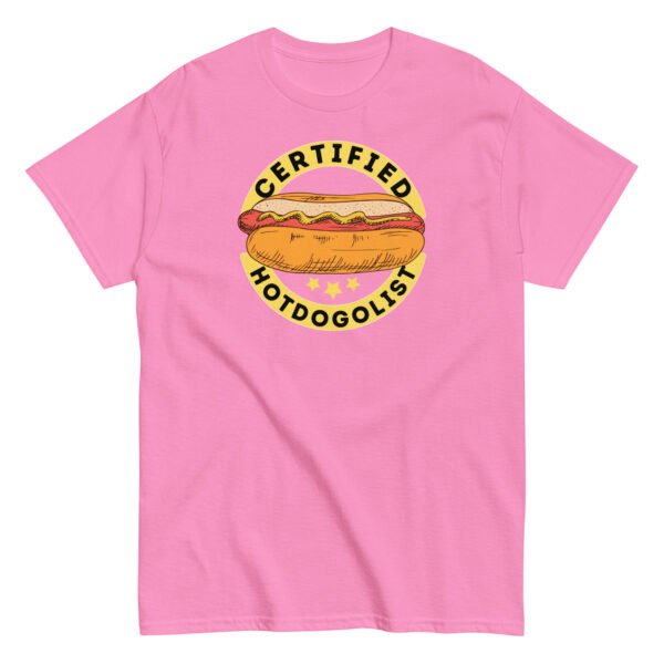 Certified Hotdogologist Funny BBQ Gift Hotdog T-Shirt - Image 8