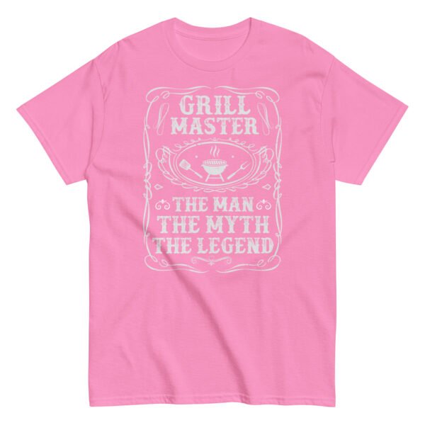 Grillmaster The Man The Myth The Legend Funny BBQ T-shirt - Image 11