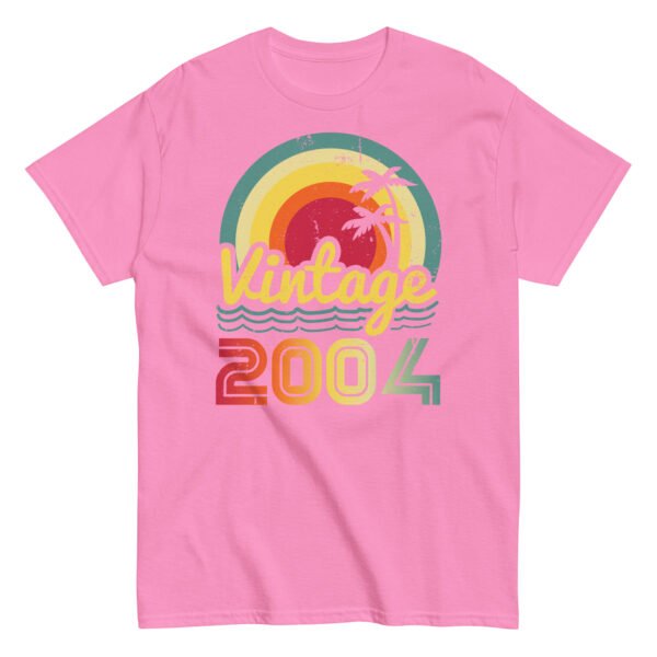Vintage 2004 T-Shirt 2004 Birth Year Gift T Shirt - Image 9