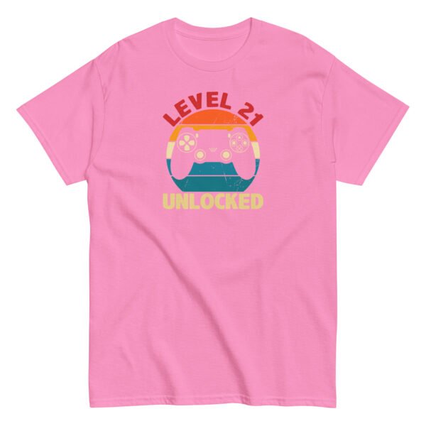 Level 21 Unlocked T-shirt 21st Birthday Gift T Shirts - Image 10