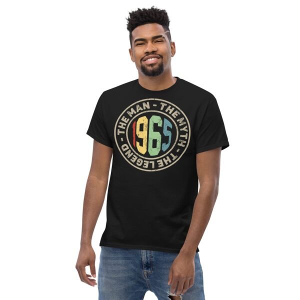 1965 Birthday Year Gift T-shirt The Man The Myth The Legend - Image 2