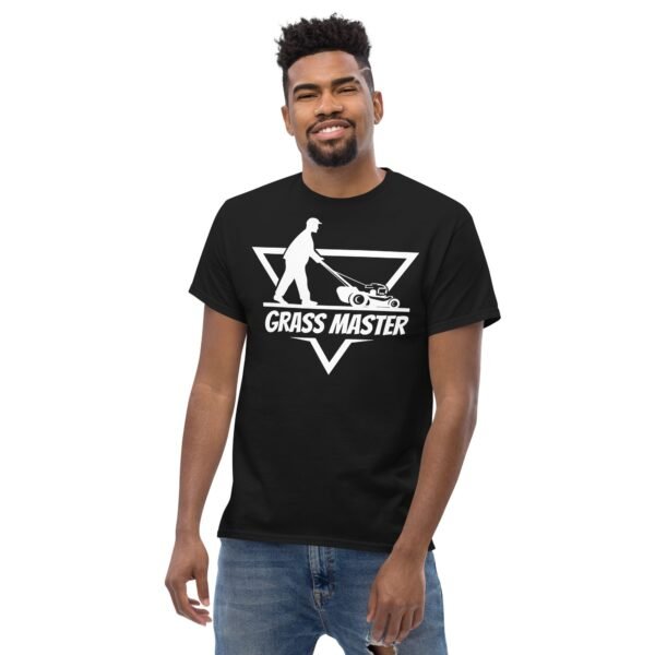 Grass Master T Shirt Gardening T Shirts UK Gardener GIft Idea - Image 4