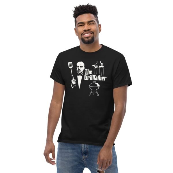 The Grillfather BBQ T-shirt For Dad Funny BBQ T shirts - Image 4