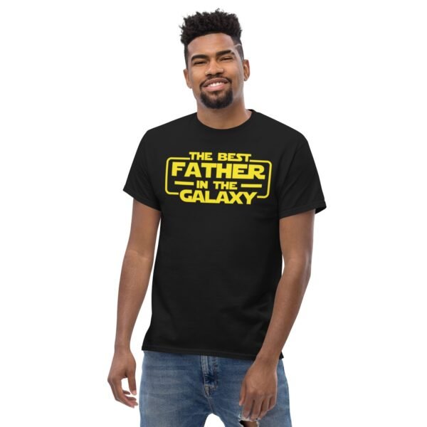 The Best Father In The Galaxy T-shirt For Dads - Image 2