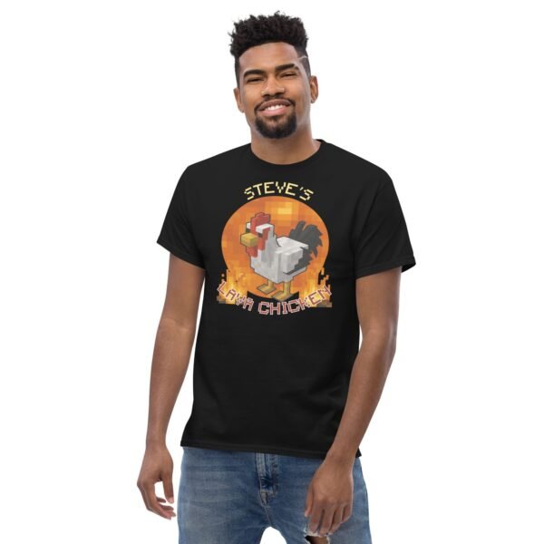 Steves Lava Chicken T-shirt - Image 2