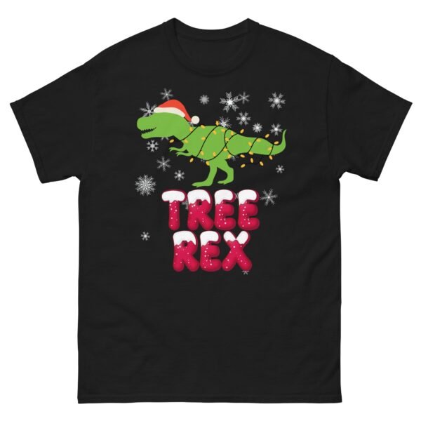 Tree Rex Christmas T-shirt For Men