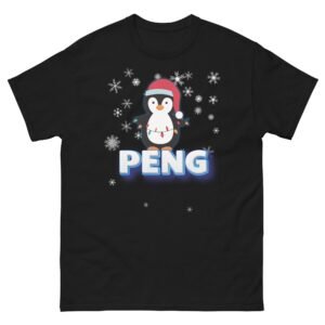 PENG – Penguin Christmas T-shirt for Peng Men