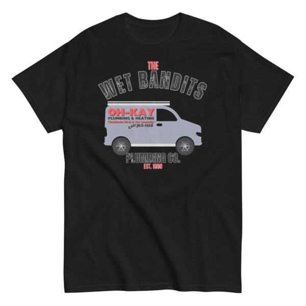 Home Alone Christmas T-shirt The Wet Bandits Plumbing Co - Image 2
