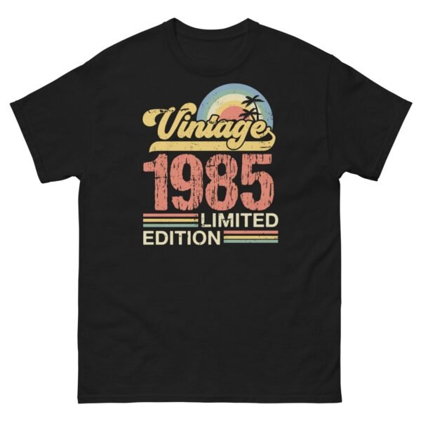 Vintage 1985 T-shirt 40th Birthday Limited Edition T-shirt - Image 3