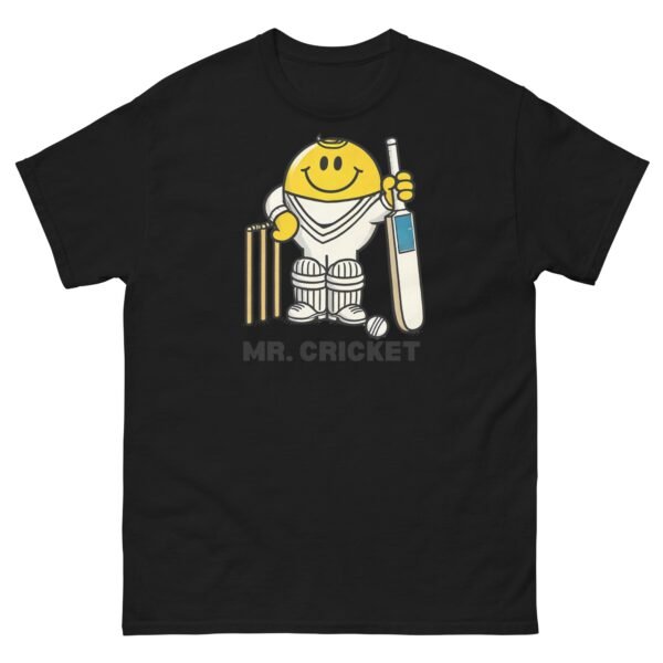 Mr Cricket – Fun Cricket T-shirt Gift For Cricket Fans - Image 3