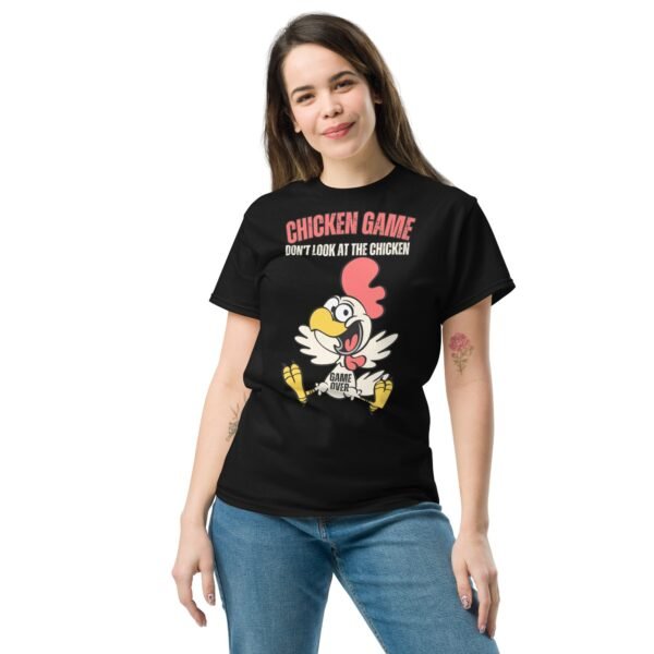 Chicken Game T-shirt Funny T-shirt Gift For Him - Image 2