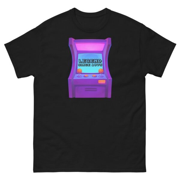Legend Since 1975 Retro Arcade Gaming T-shirt 50th Birthday - Image 3