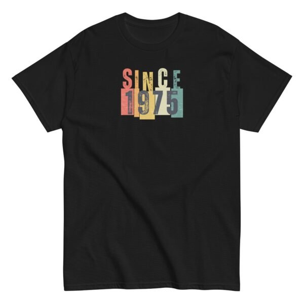 Since 1975 Birthday T-shirt 50th Birthday Gift For Him